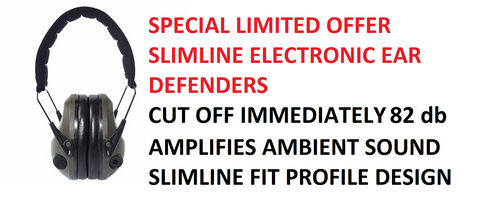 Electronic Ear defenders - Woodlands Enterprises Ltd