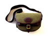 CANVAS & LEATHER GREEN LOADERS CARTRIDGE BAG