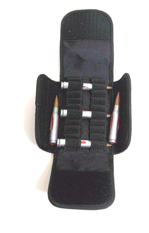222-.7.62 Multi calibre 8-10 Rounds Bullet wallet pouch Hunting shooting - Woodlands Enterprises Ltd