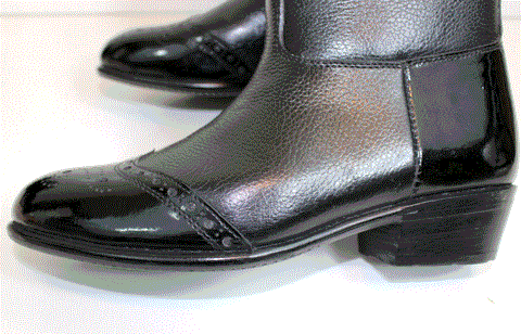 Indian Cuban Heel Ride Out Boots - Woodlands Enterprises Ltd