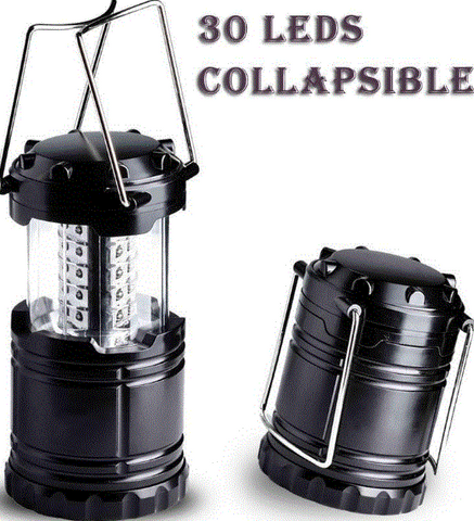 2 X 150 lm COB LED Collapsible Compact Camp Lantern Fishing Lamp Portable Light - Woodlands Enterprises Ltd